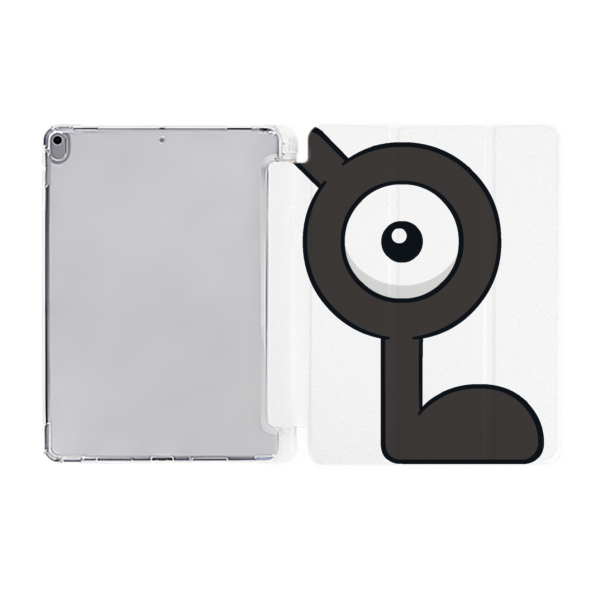 （画像用） ポケットモンスター Pokémon IPad ケース ペン収納付き 三つ折りスタンド PUレザー×シリコン 対応機種9.5/10.5/10.9インチ